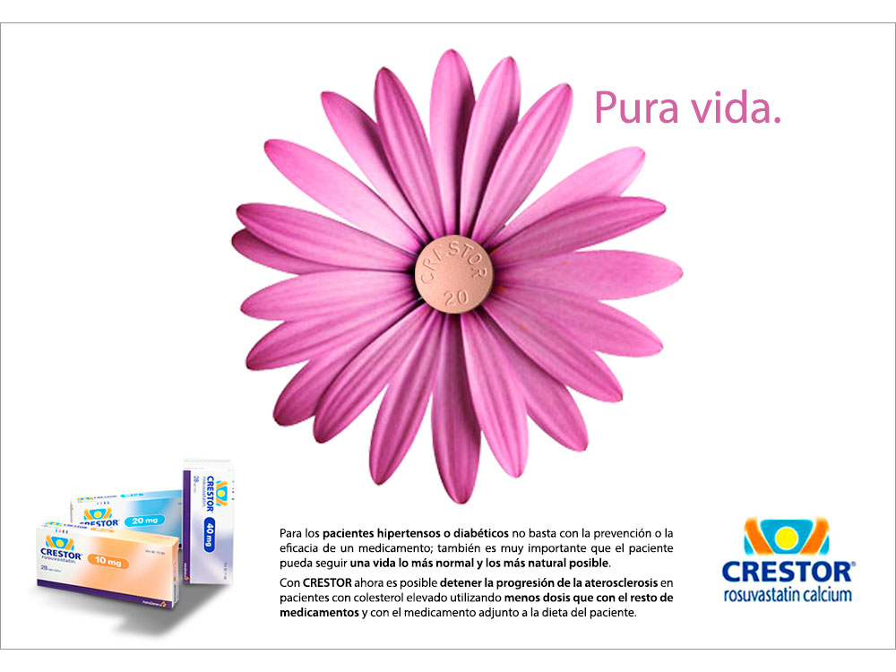 Crestor. Publicidad