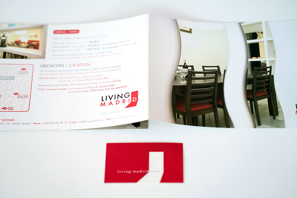 Living Madrid. Identidad Corporativa y Diseño